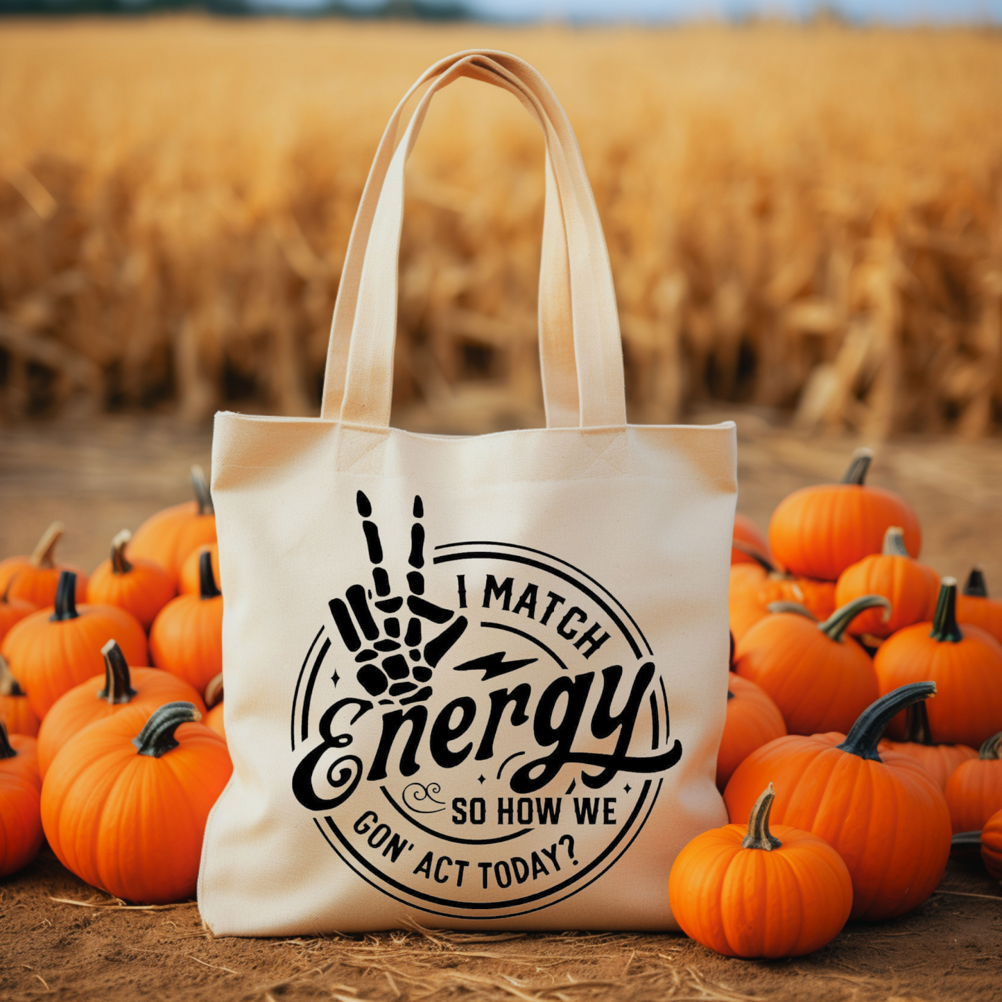 I Match Energy Tote Bag