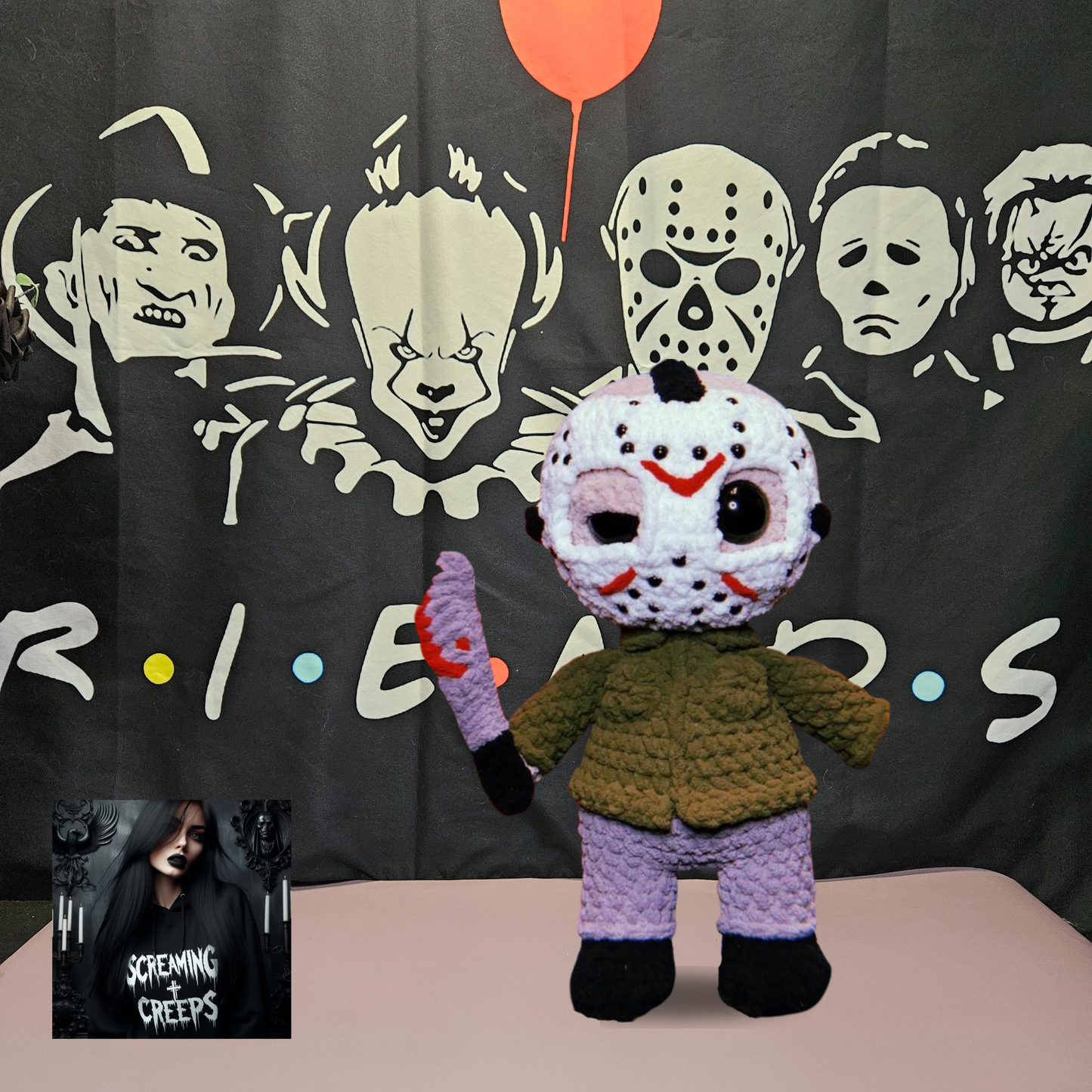 MADE TO ORDER Camp Crystal Lake Plushie