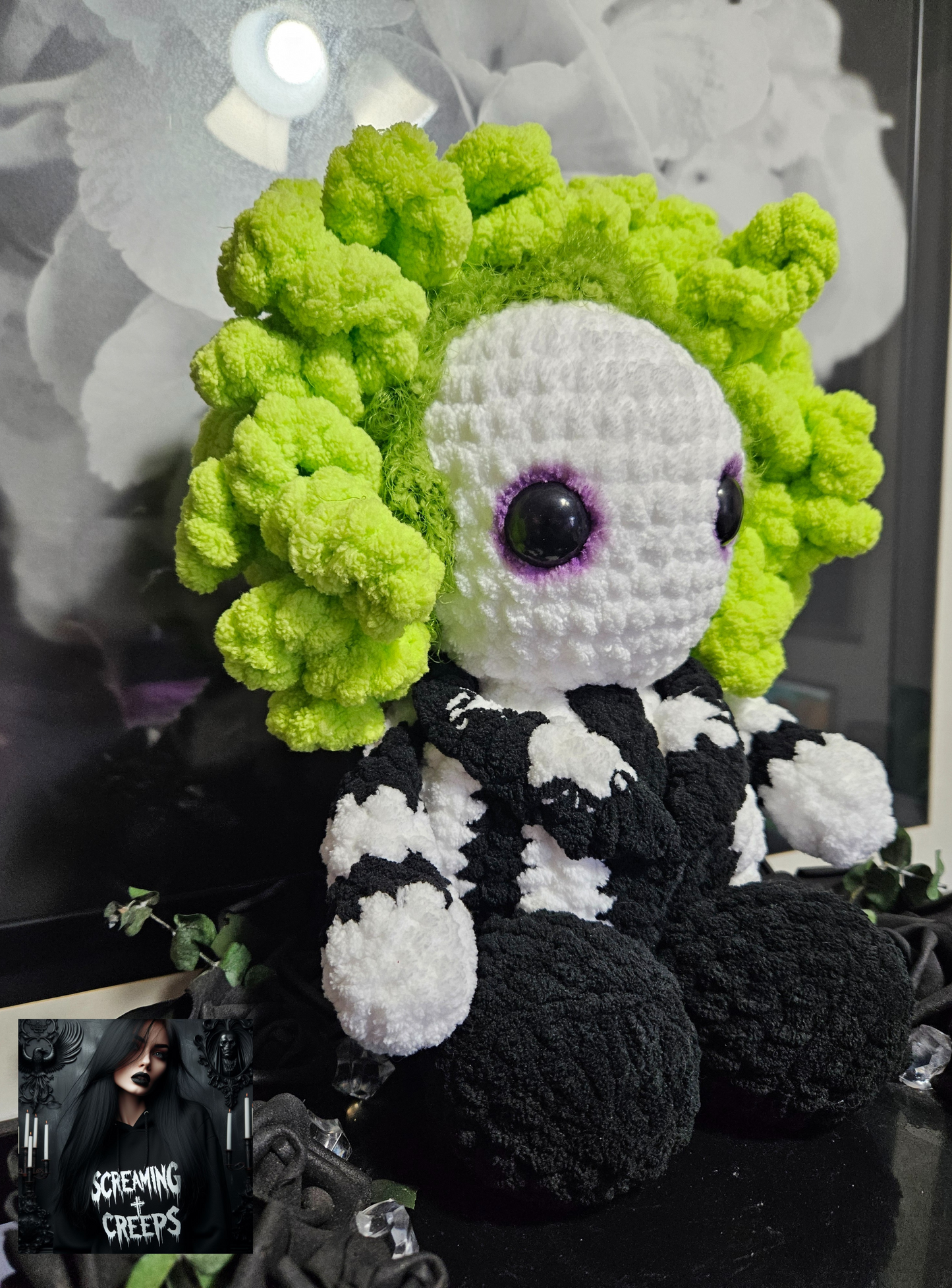 Handmade Beetle Guy Plushie