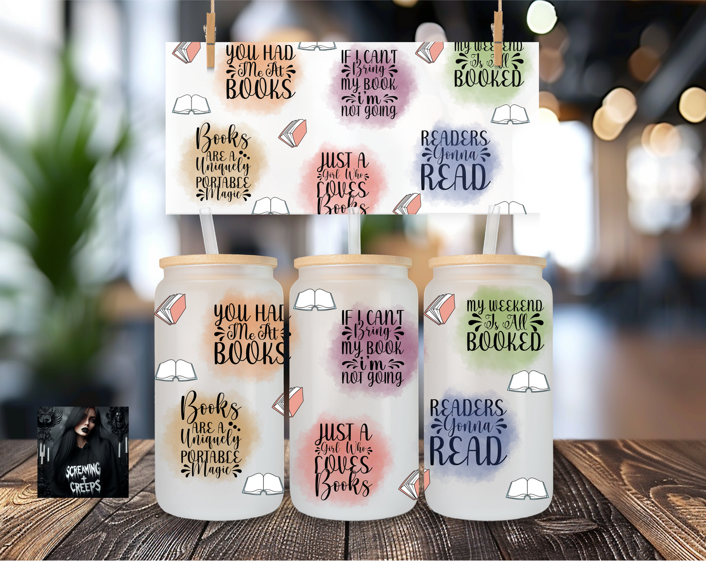Libbey Coffee Cup YOU HAD ME AT BOOKS