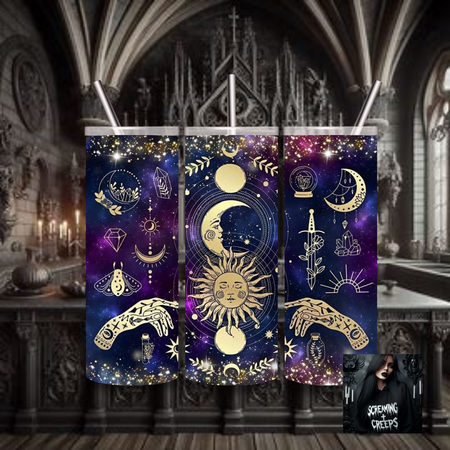 Spellbinding Witchy Tumbler Insulated and Durable