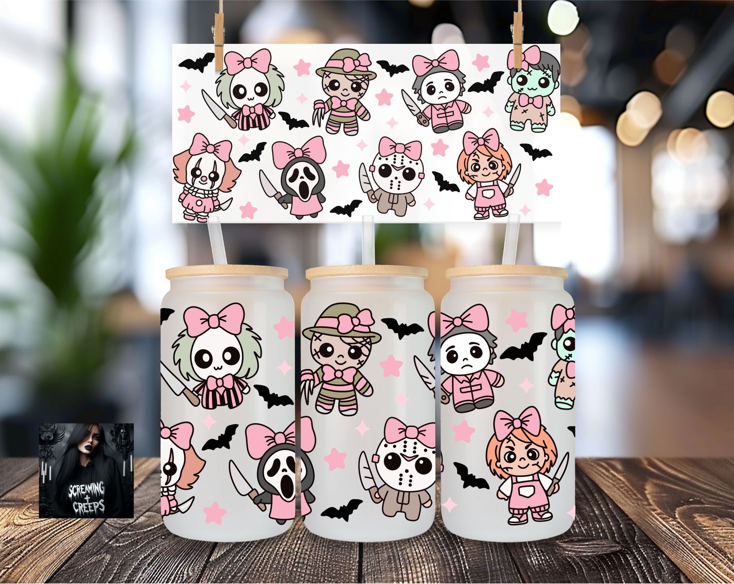 Libbey Coffee Cup Pink Horror