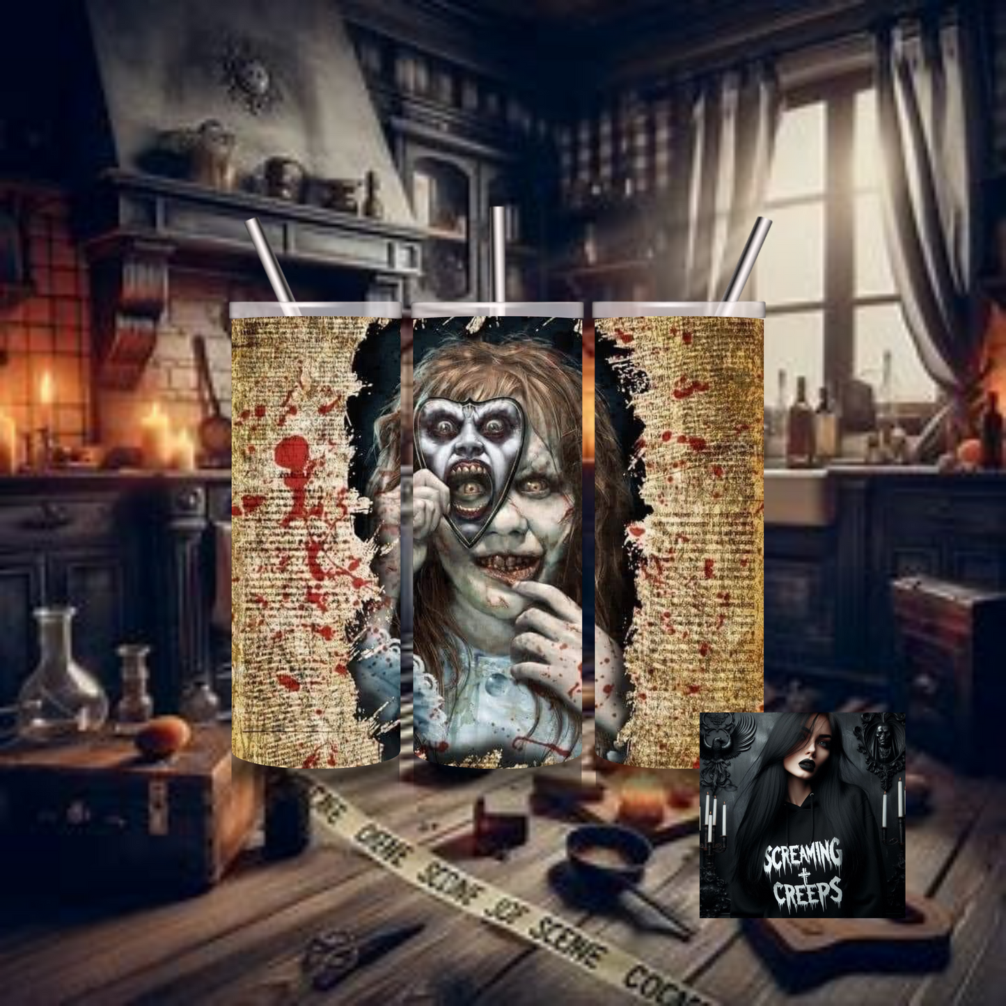 The Exorcist, 20oz Insulated Drinking Tumbler