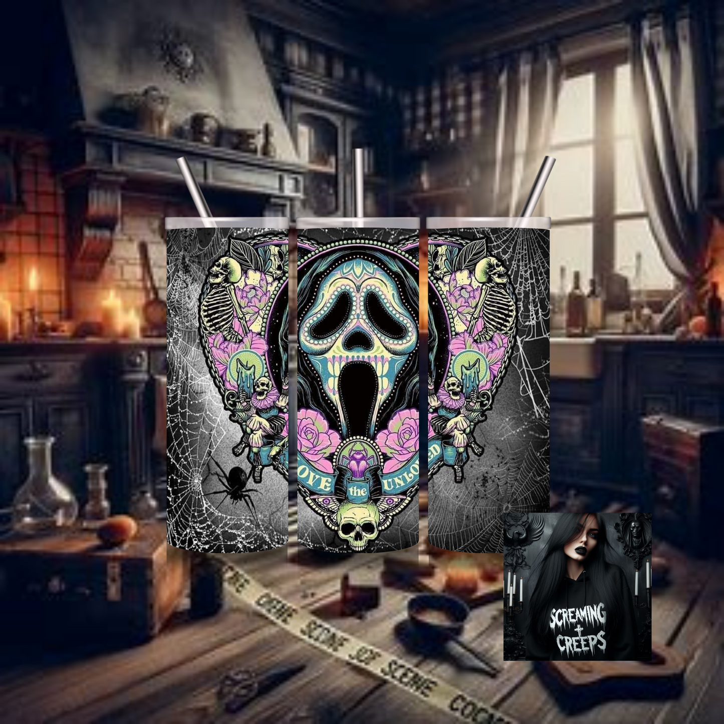 Scream Tumbler, 20 oz Insulated Drinking Tumbler