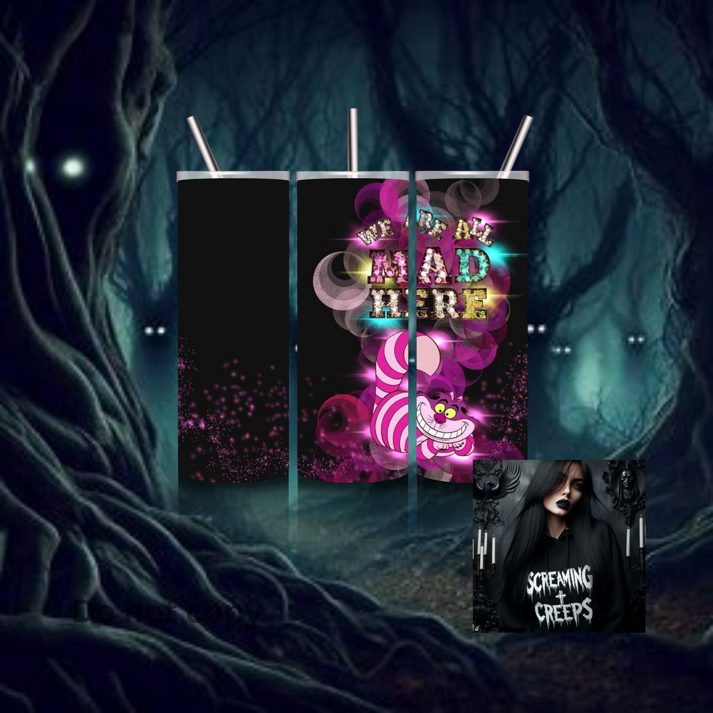 Classic Movie and Show Tumblers, Stainless Steel Edition for Halloween Movie Marathons