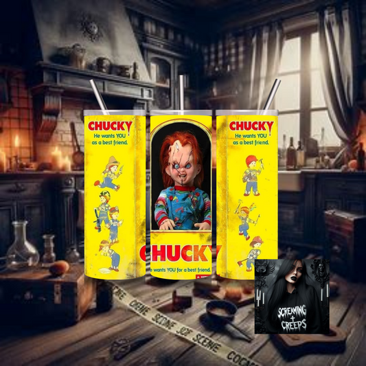 Chucky, 20oz Insulated Drinking Tumbler