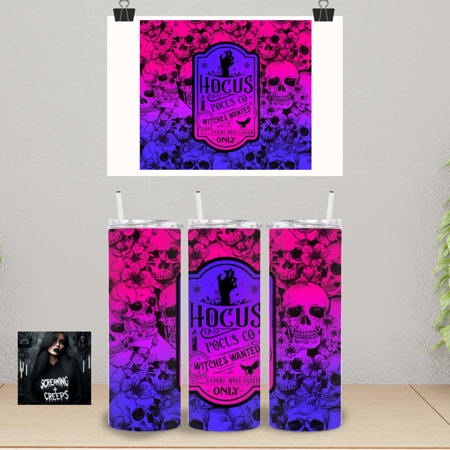 Classic Movie and Show Tumblers, Stainless Steel Edition for Halloween Movie Marathons