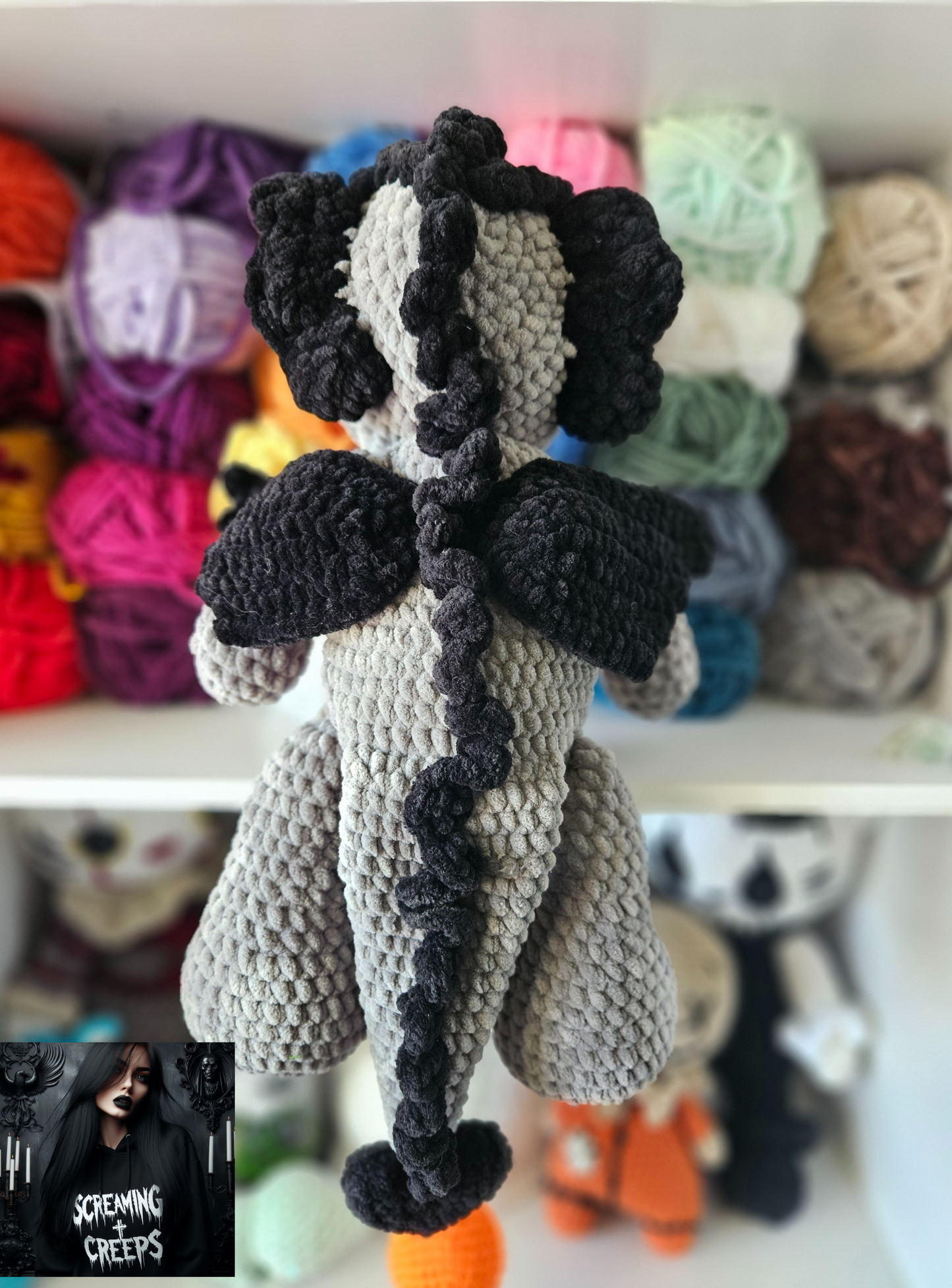 Handmade Dragon Plushie