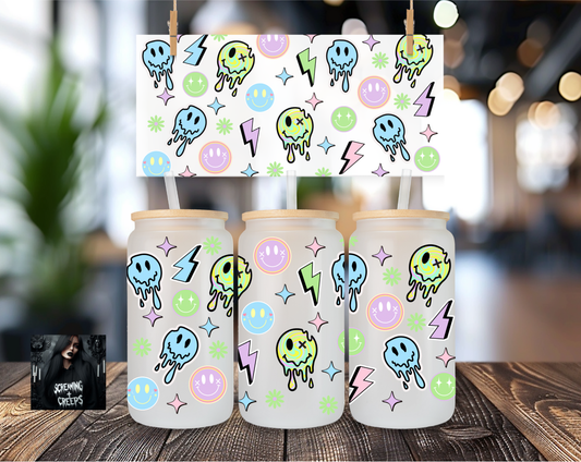 Libbey Coffee Cup Melting Happy Face