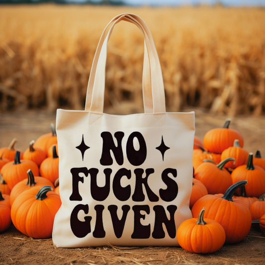 No Fucks Given Tote Bag