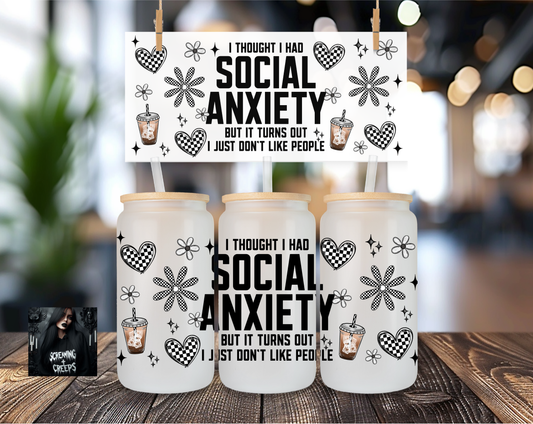 Libbey Coffee Cup Social Anxiety