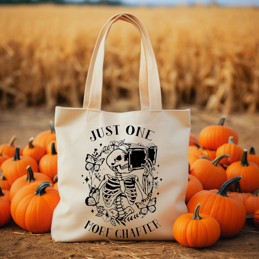 Just one more Chapter Tote Bag