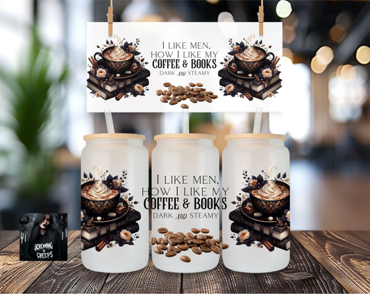 Libbey Coffee Cup I like my men how I like my coffee