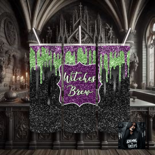 Mystifying Stainless Steel Tumbler with Witchy Aesthetic