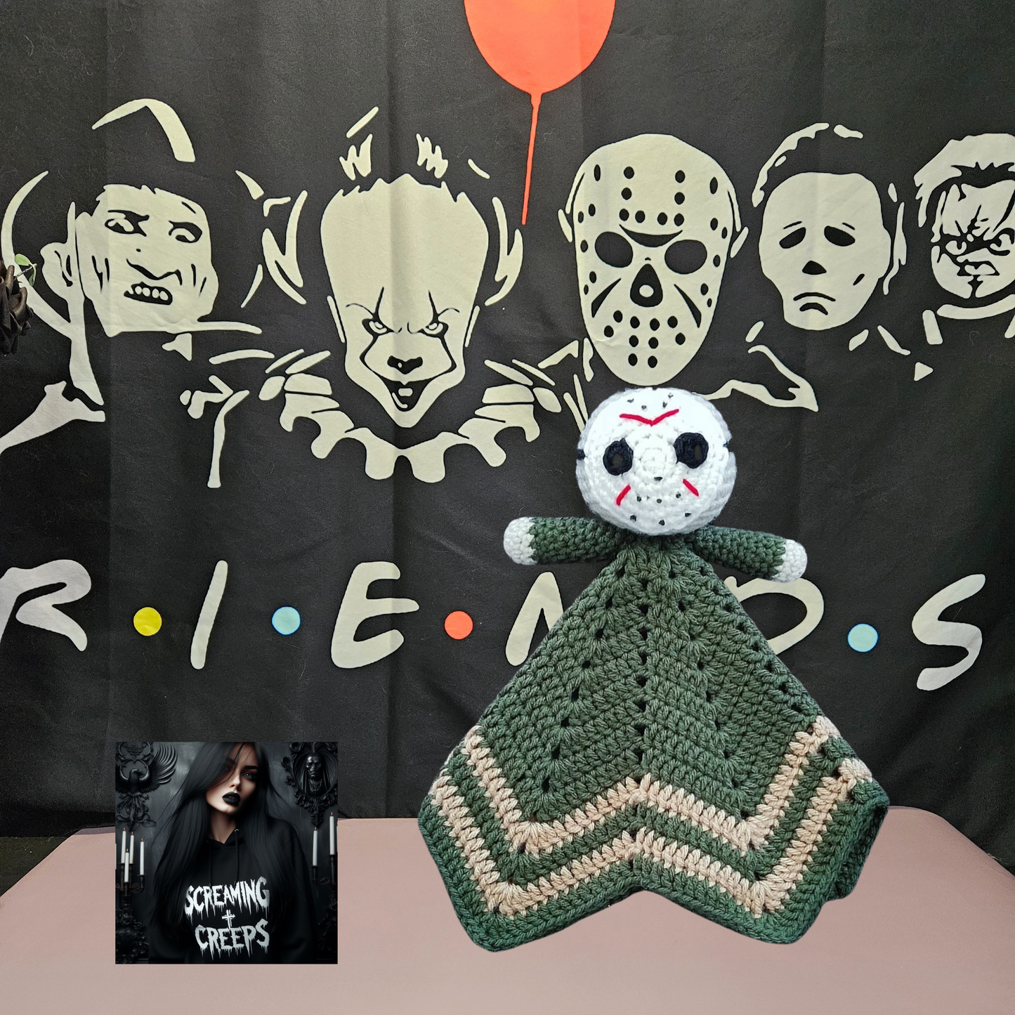 Halloween Baby Lovey Blankets