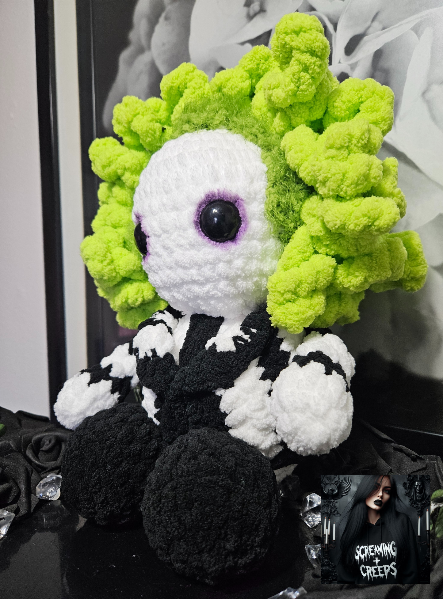 Handmade Beetle Guy Plushie