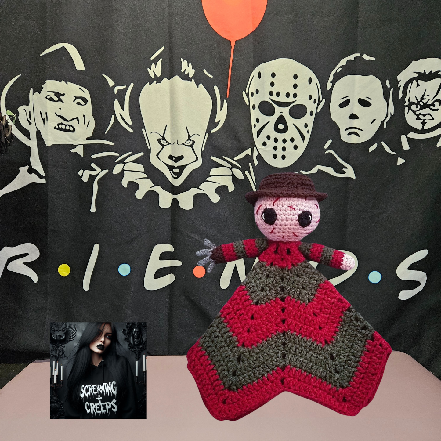 Halloween Baby Lovey Blankets