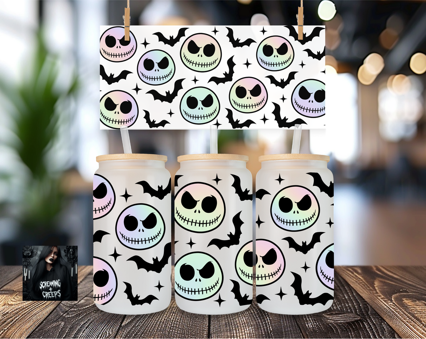 Libbey Coffee Cup Nightmare Before Christmas