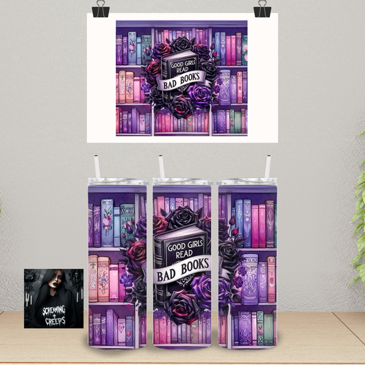 Good Girls Read Bad Books 20 oz. Tumbler