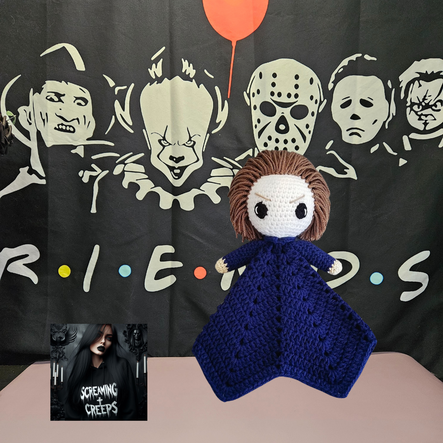 Halloween Baby Lovey Blankets