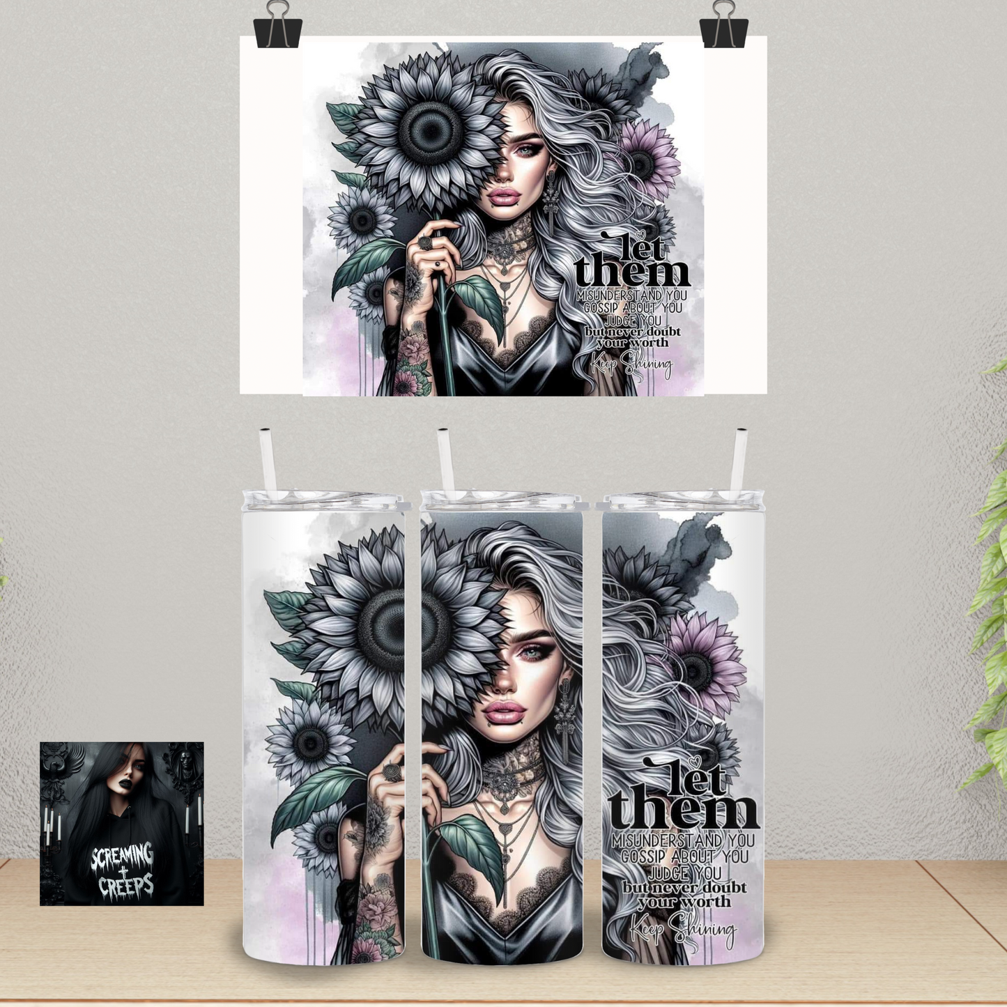 Sassy Stainless Steel Tumbler for Witty Quips