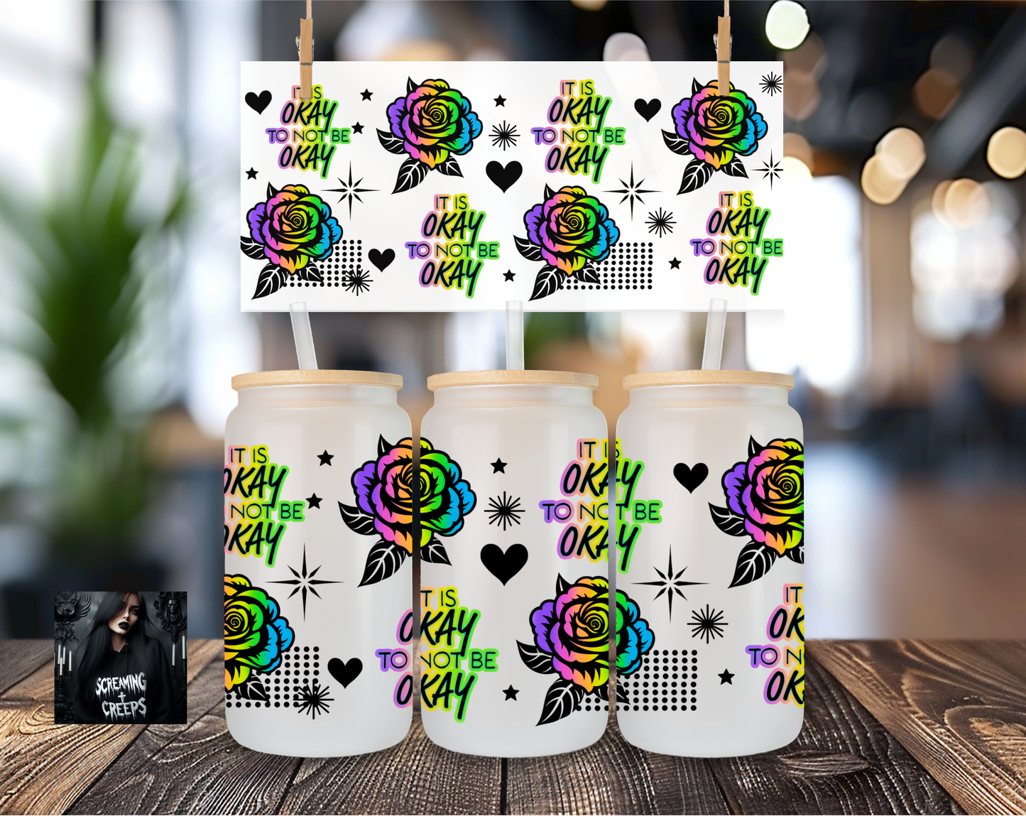 Libbey Coffee Cup Its okay to not be okay