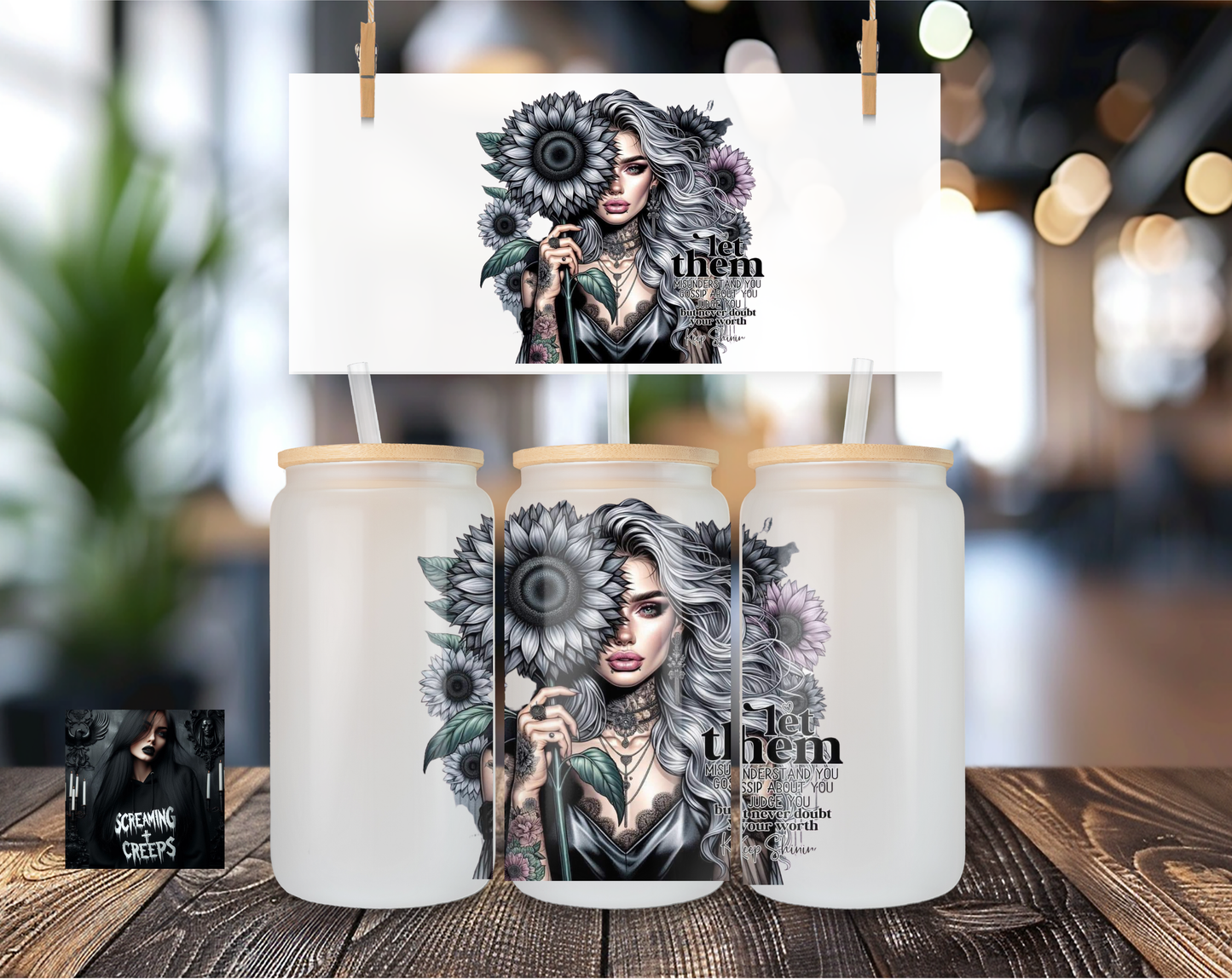 Libbey Coffee Cup Let Them