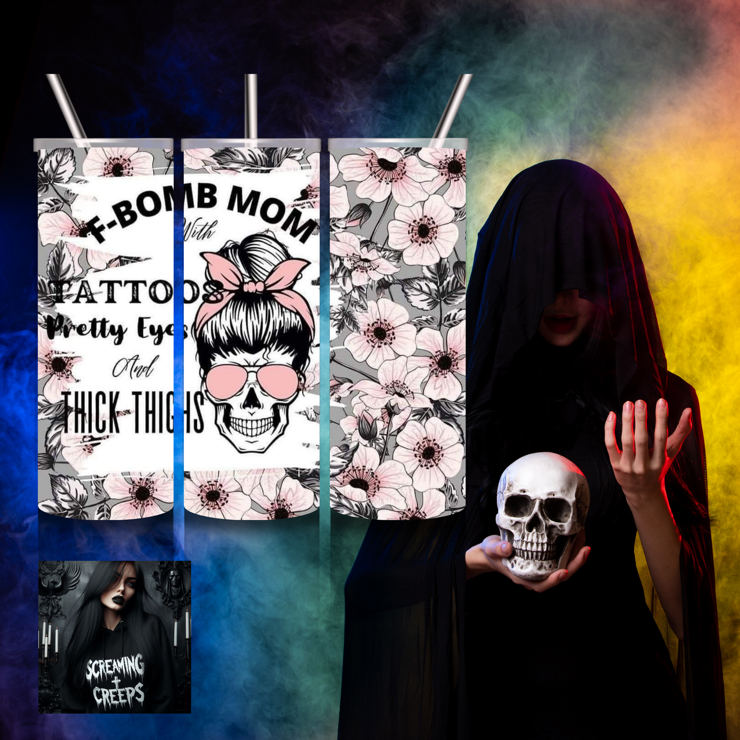 Sassy Sarcasm Sipper: Stainless Steel Tumbler for Witty Quips