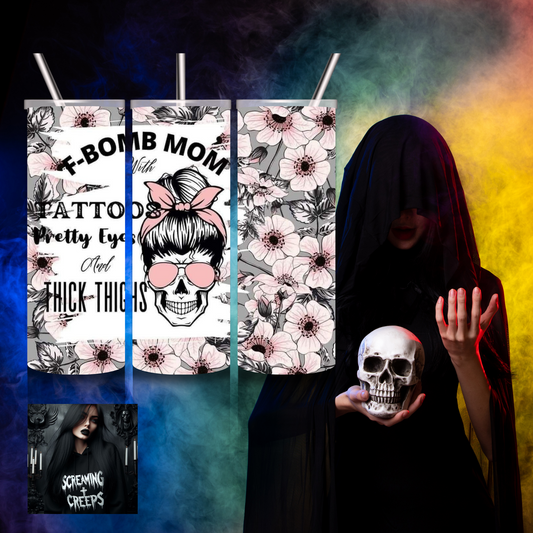 Sassy Sarcasm Sipper: Stainless Steel Tumbler for Witty Quips