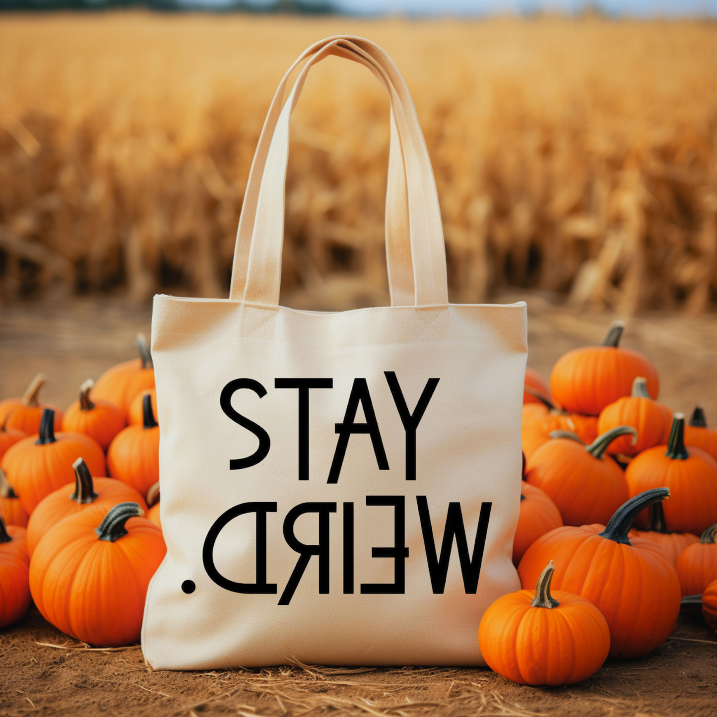 Stay Weird Tote Bag