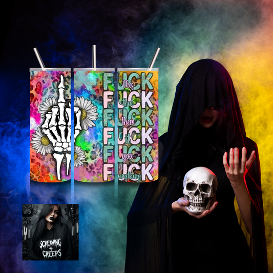 Sassy Sarcasm Sipper: Stainless Steel Tumbler for Witty Quips