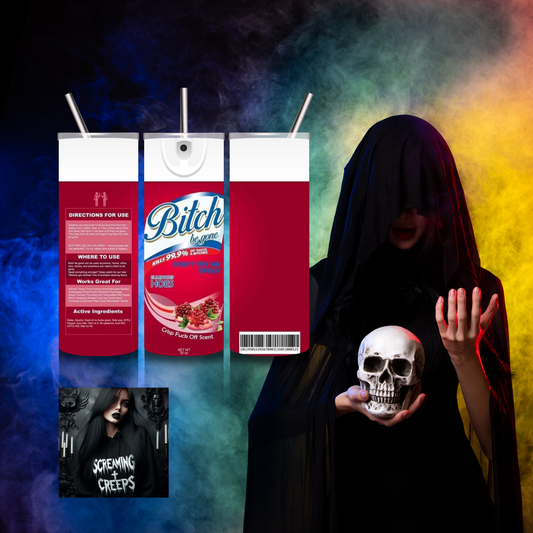 Sassy Sarcasm Sipper: Stainless Steel Tumbler for Witty Quips