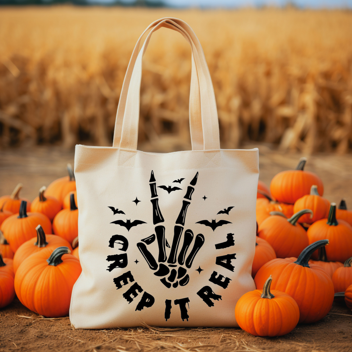 Creep It Real Tote Bag