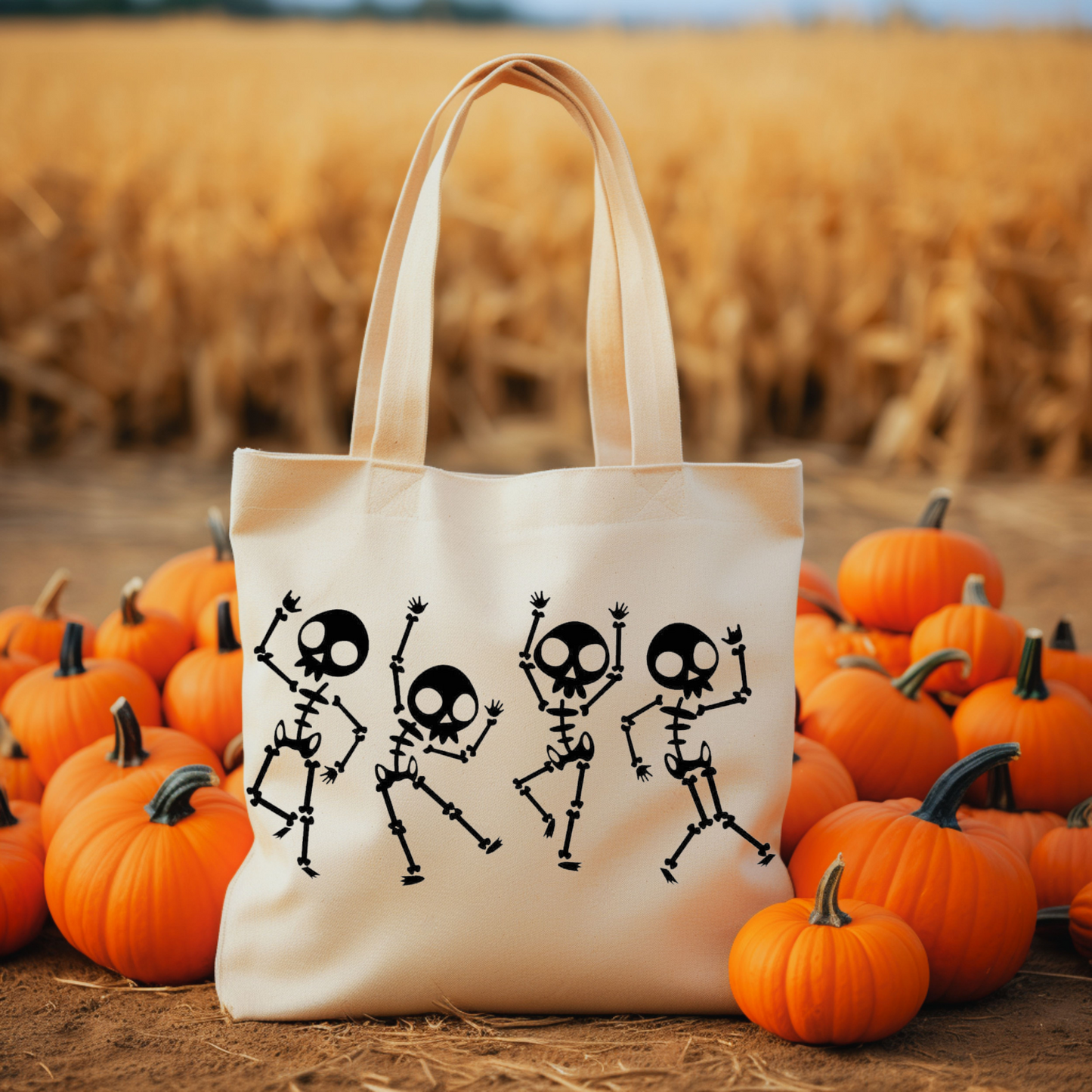 Dancing Skellies Tote Bag