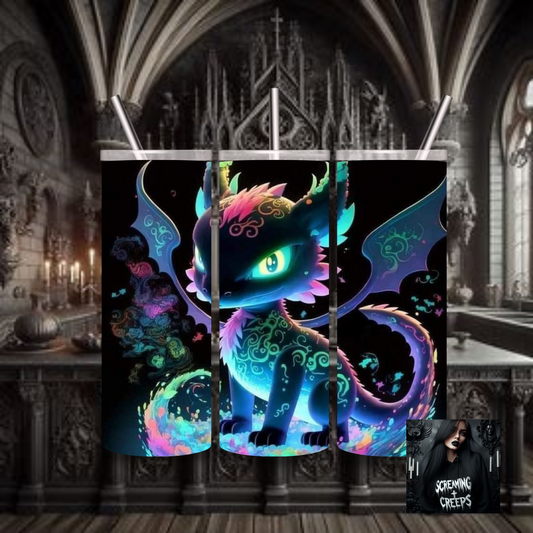 Mystifying Stainless Steel Tumbler with Witchy Aesthetic