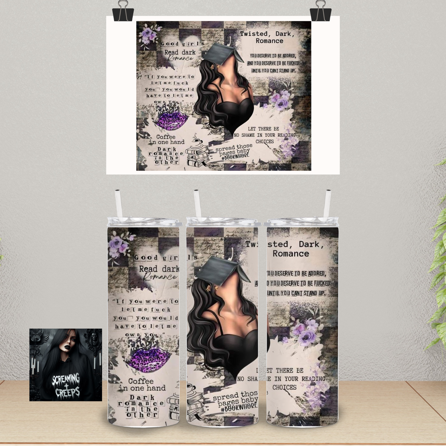 Dark Romance 20 oz. Tumbler