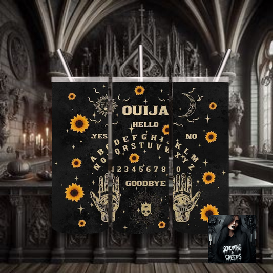 Mystifying Stainless Steel Tumbler with Witchy Aesthetic