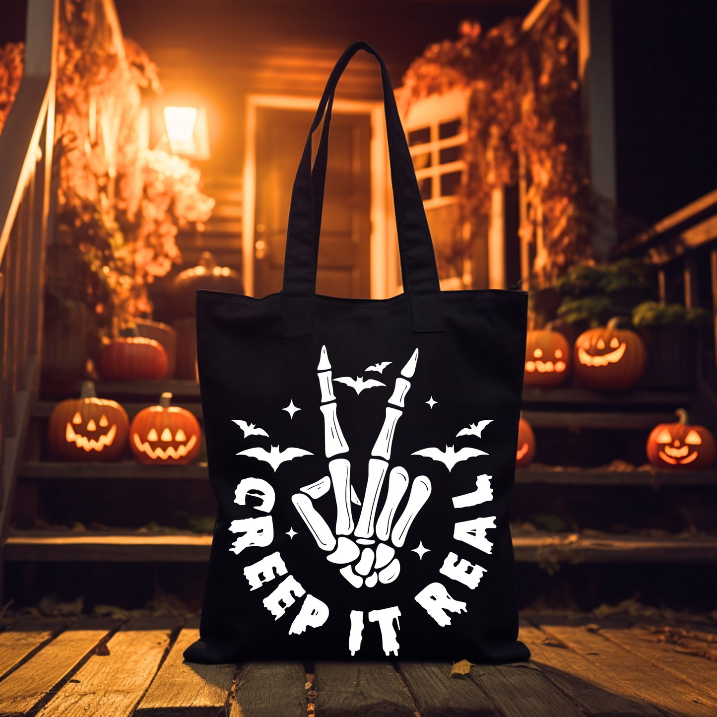 Creep It Real Tote Bag