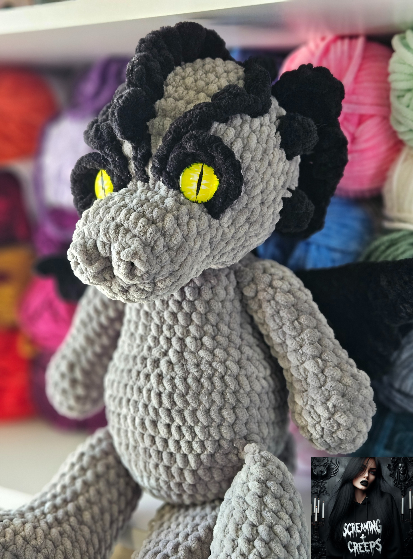 Handmade Dragon Plushie