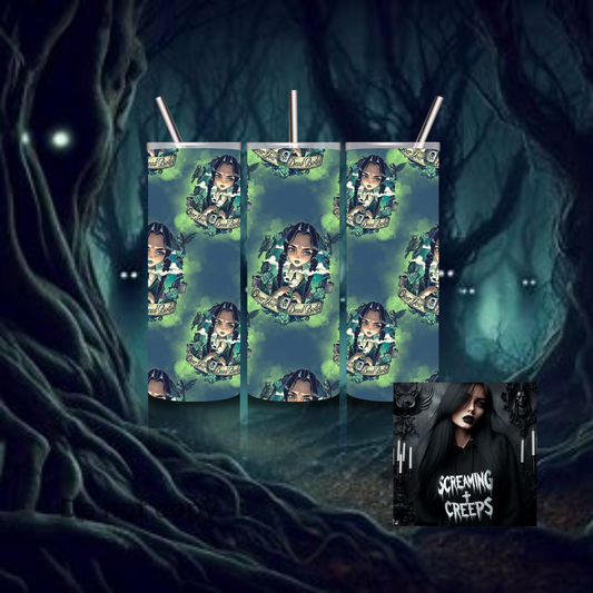 Classic Movie and Show Tumblers, Stainless Steel Edition for Halloween Movie Marathons