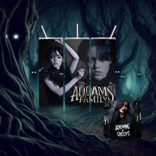 Classic Movie and Show Tumblers, Stainless Steel Edition for Halloween Movie Marathons