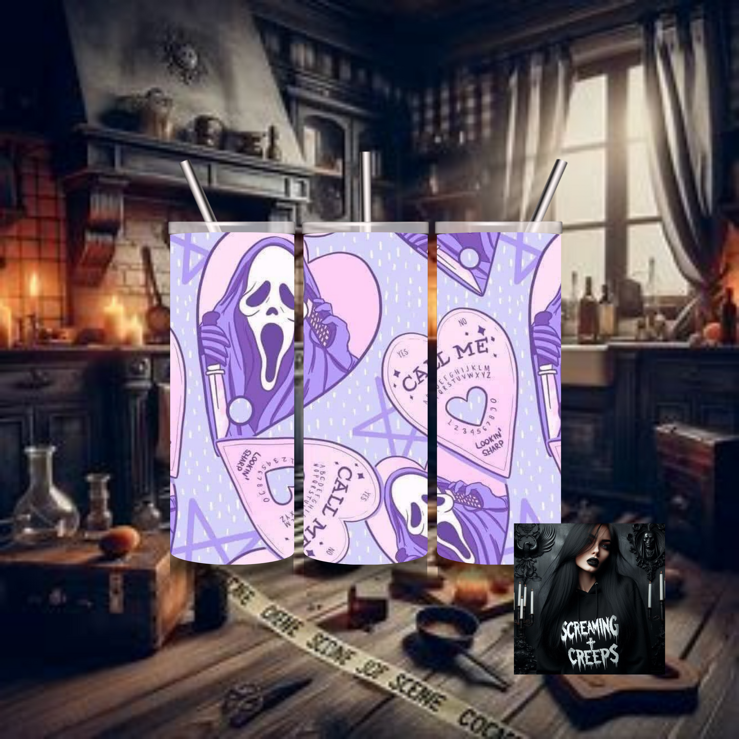 Scream Tumbler, 20 oz Insulated Drinking Tumbler