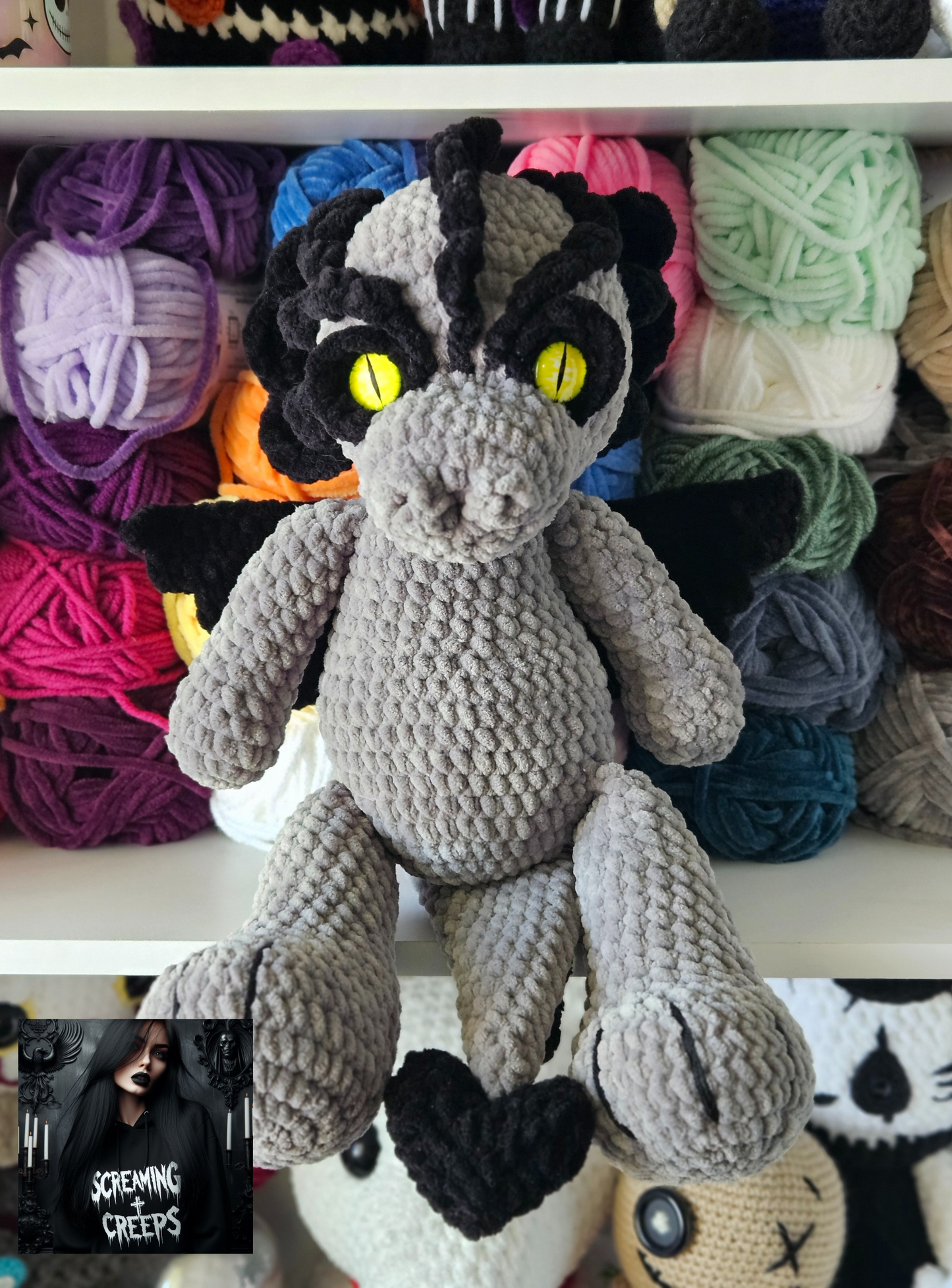 Handmade Dragon Plushie