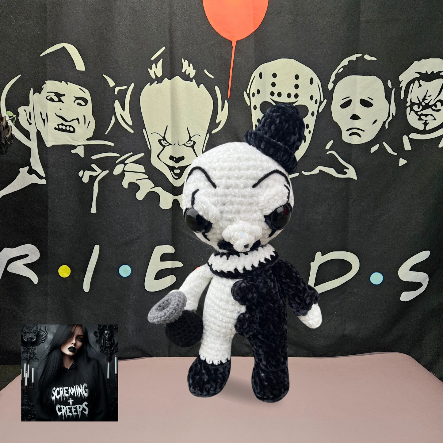 MADE TO ORDER Art The Clown Plushie