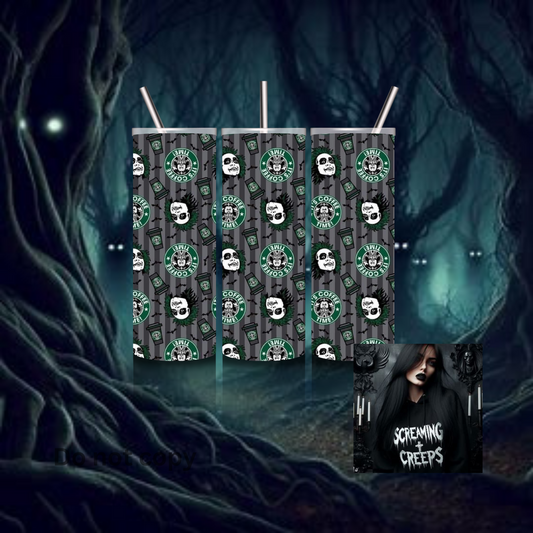 Classic Movie and Show Tumblers, Stainless Steel Edition for Halloween Movie Marathons