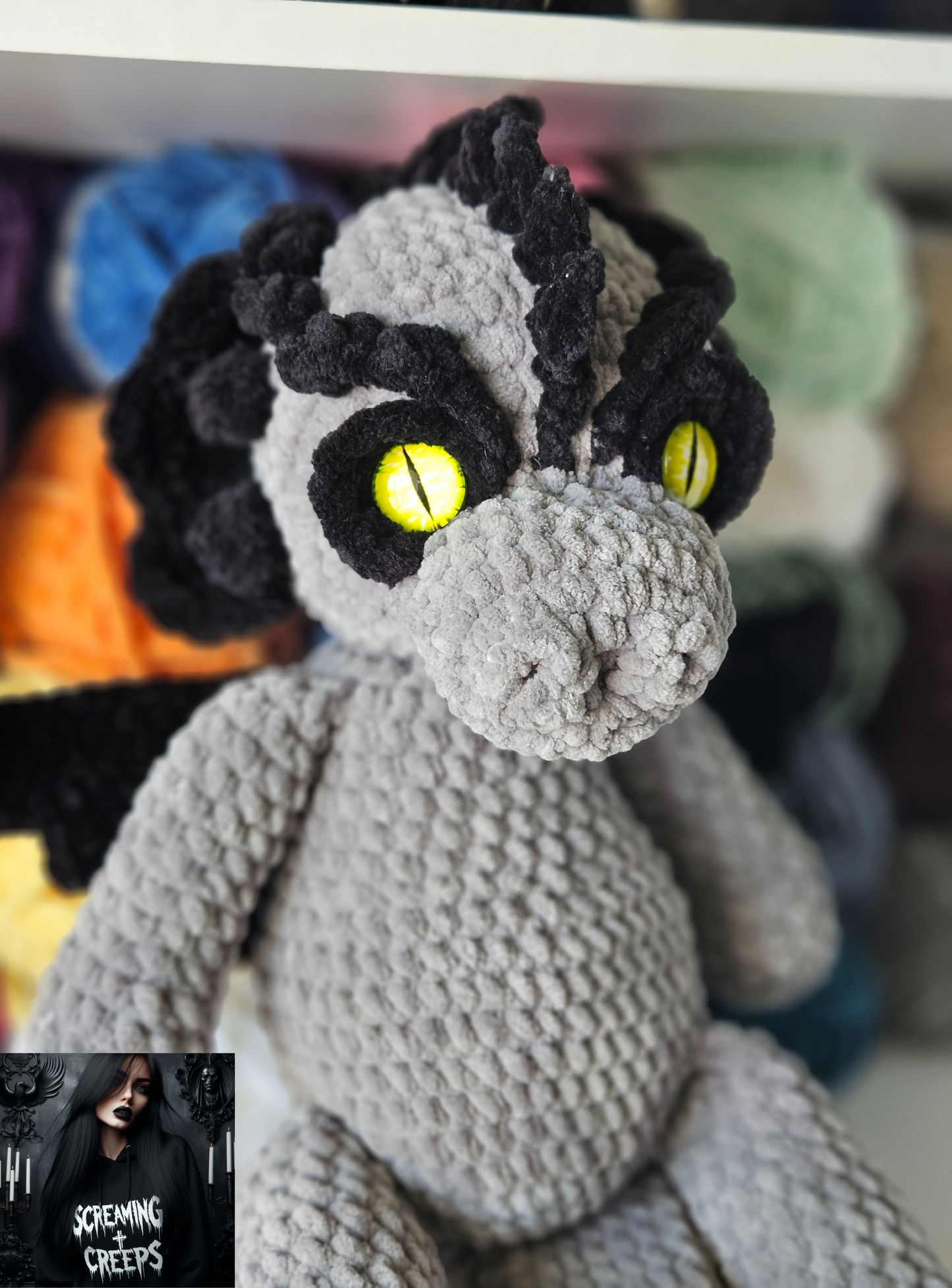 Handmade Dragon Plushie